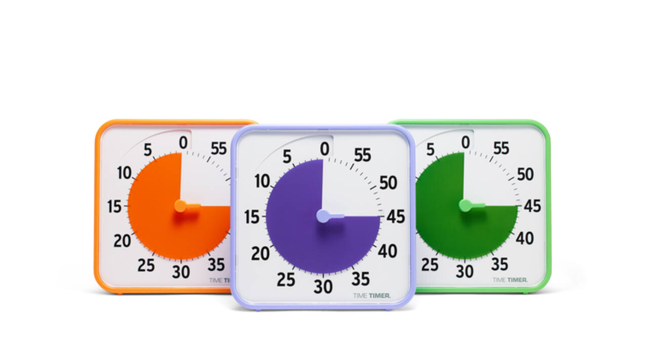Time Timer medium classroom set primair