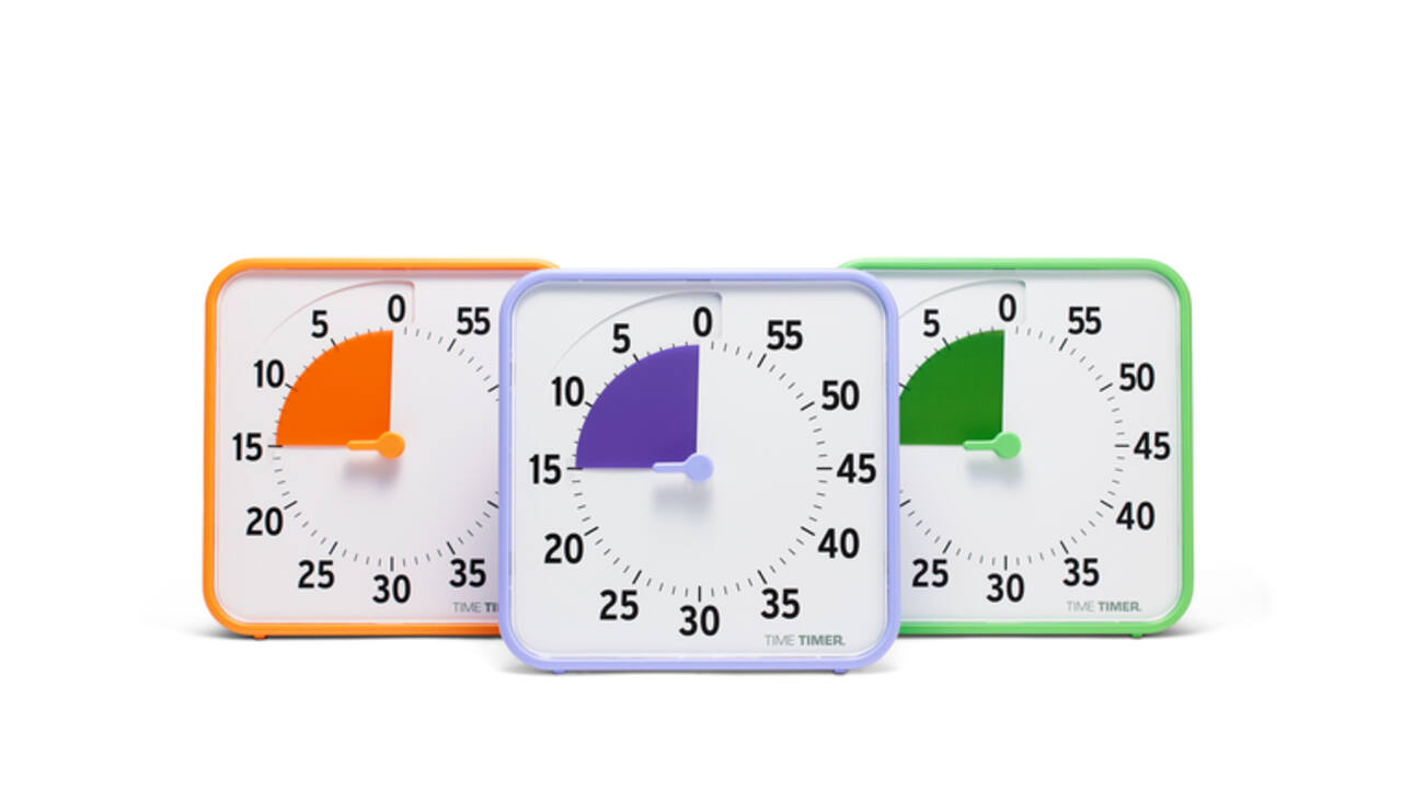 Time Timer medium classroom set primair