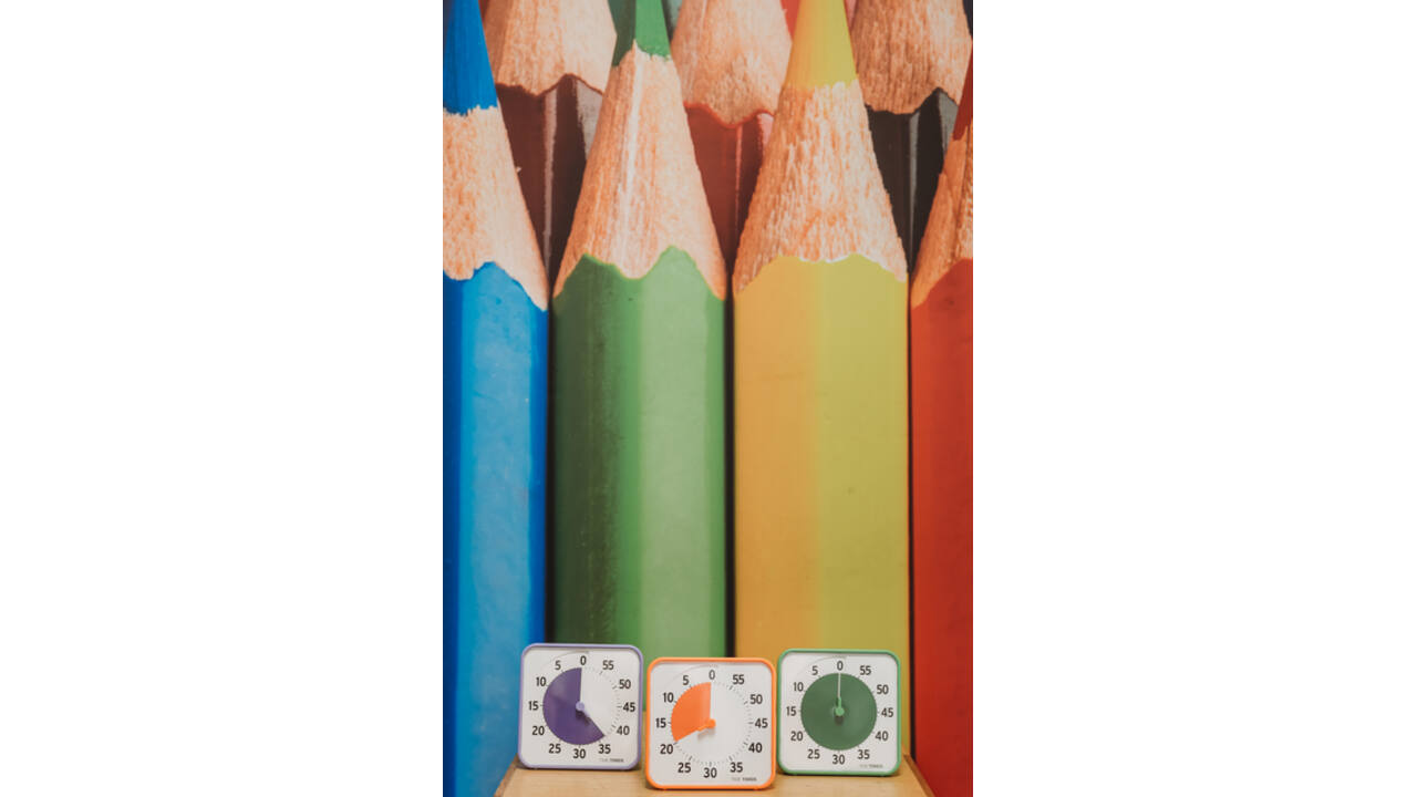 Time Timer medium classroom set primair