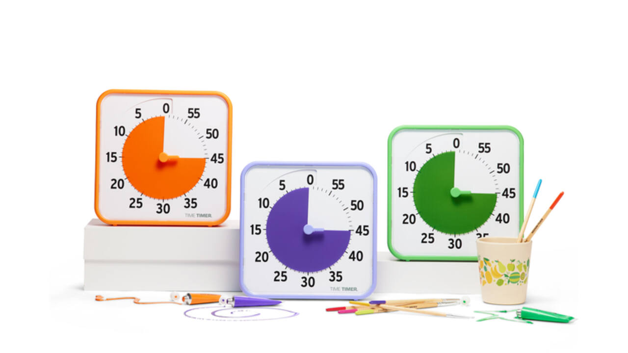 Time Timer medium classroom set primair
