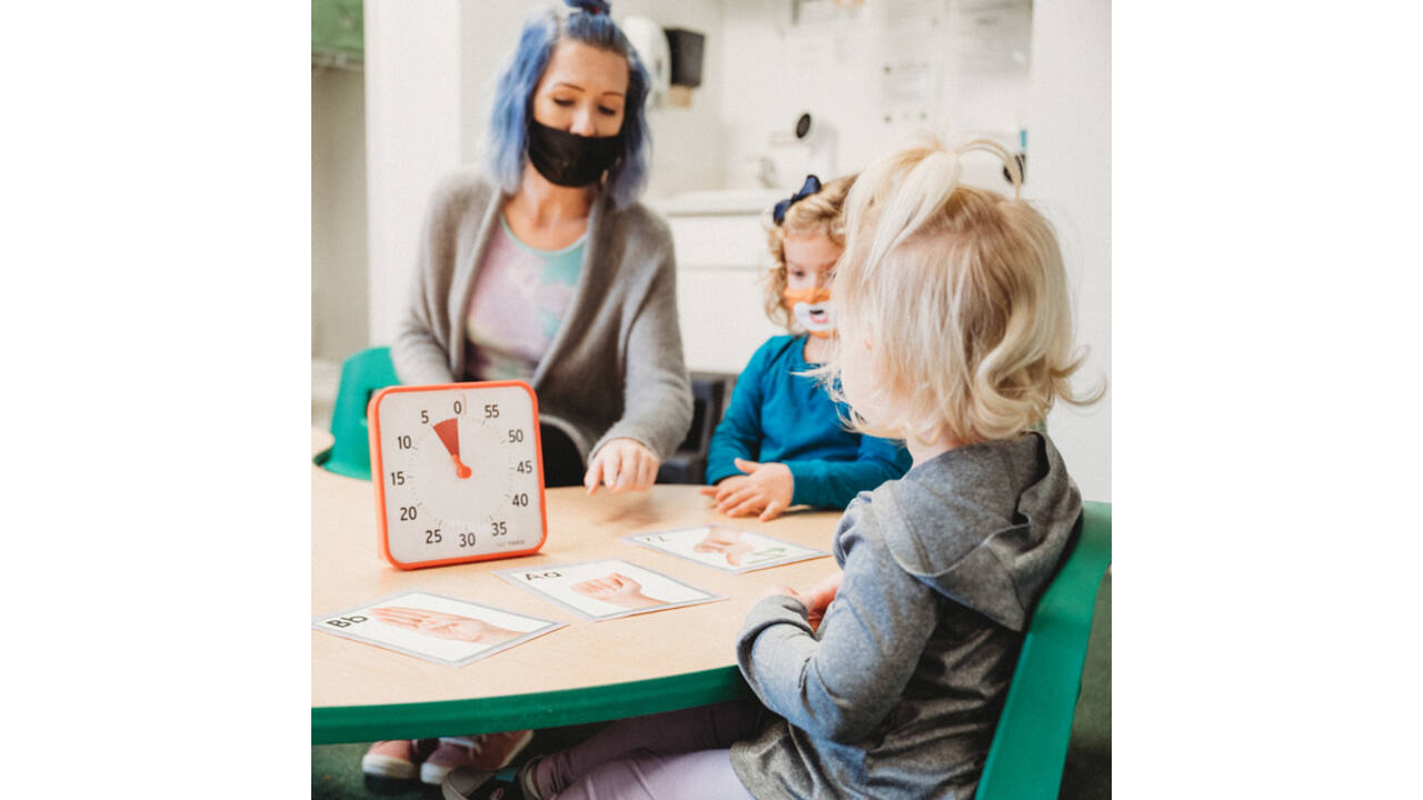 Time Timer medium classroom set primair