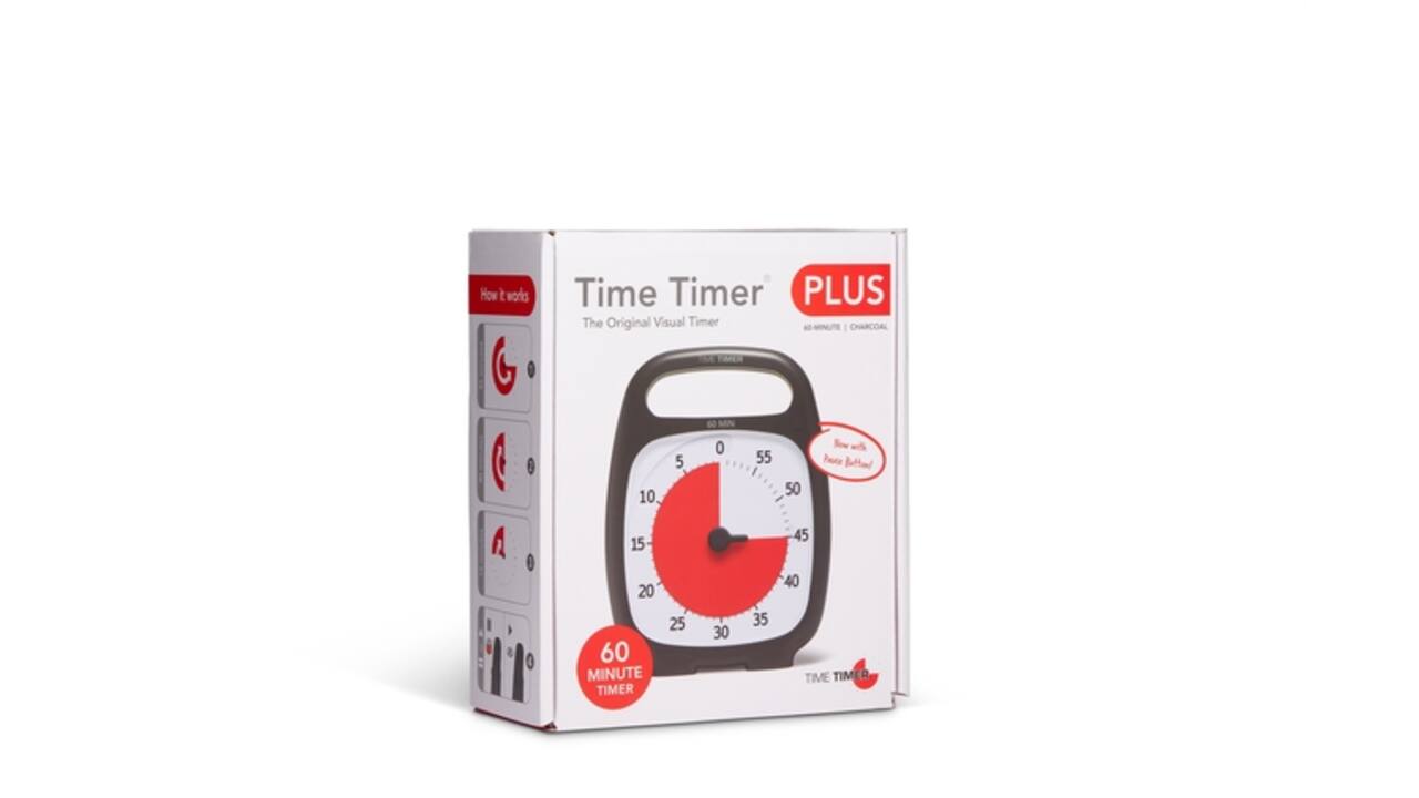 Time Timer plus black