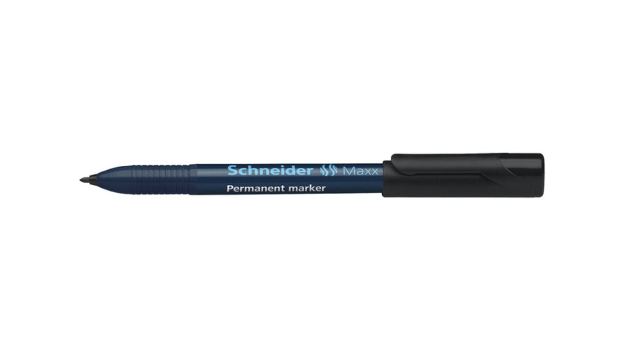 Permanent marker Schneider Maxx 240 rond 1-2mm zwart