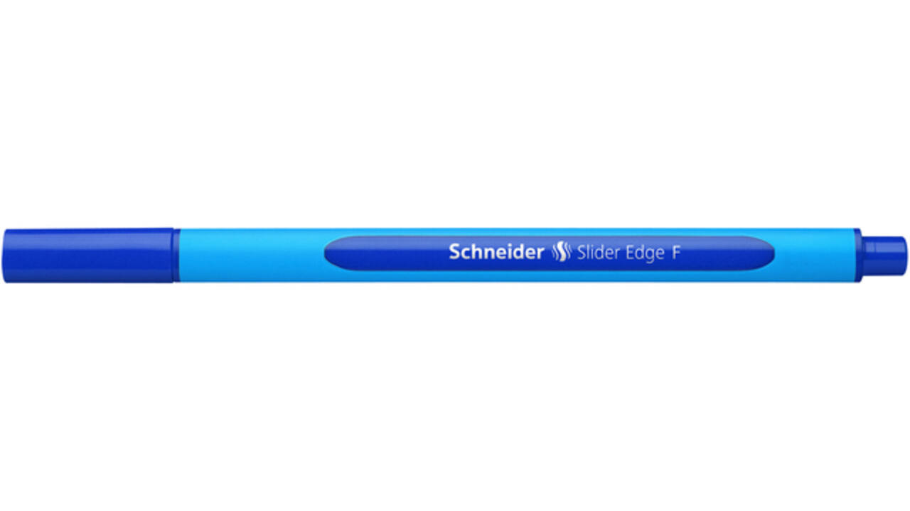 Balpen Schneider Slider Edge fijn blauw