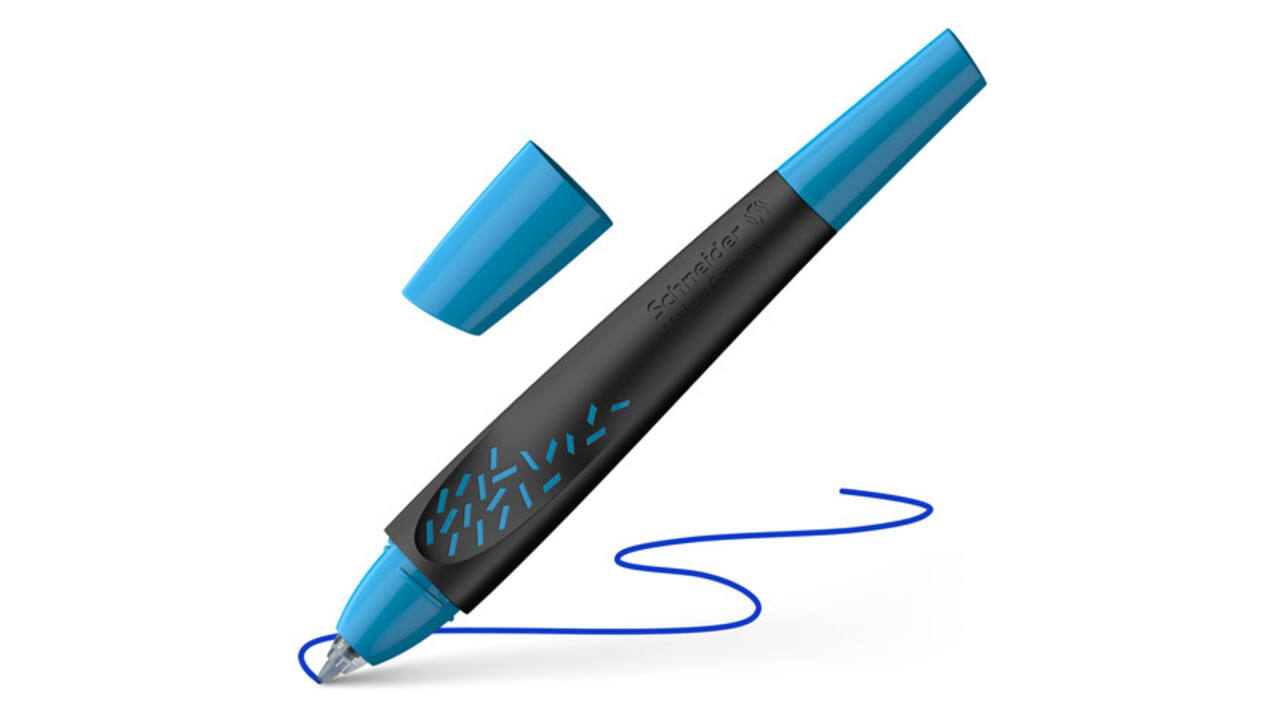 Rollerpen Schneider Breeze medium zwart/blauw