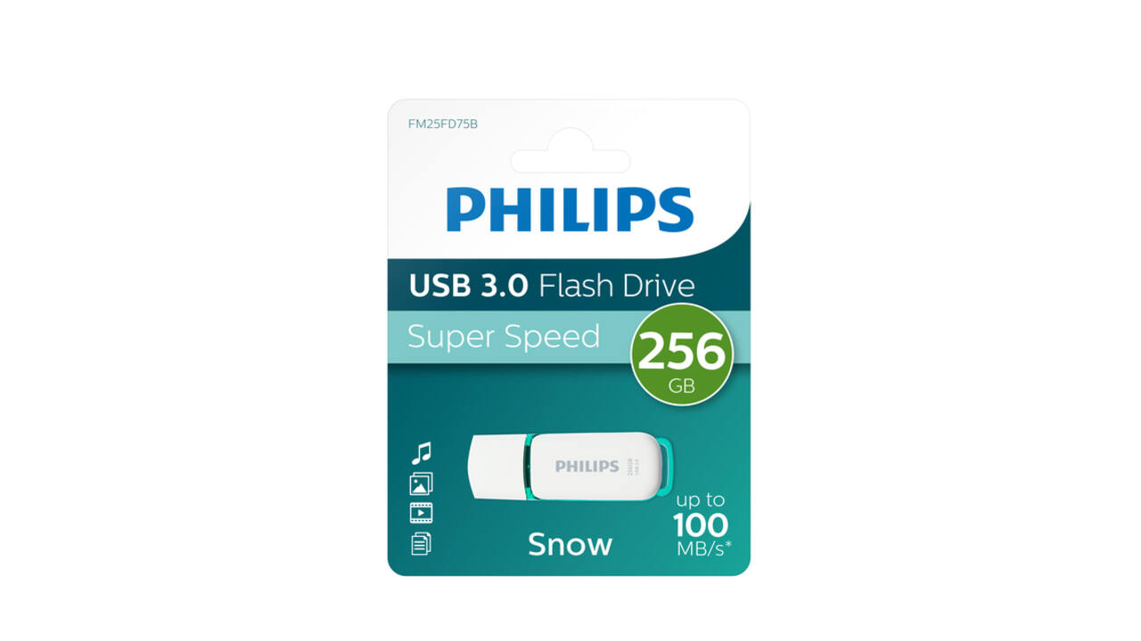 USB stick 3.0 Philips Snow USB-A 256GB groen