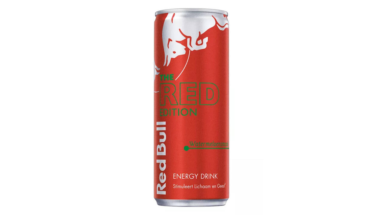 Energiedrank Red Bull watermelon blik 250 ml