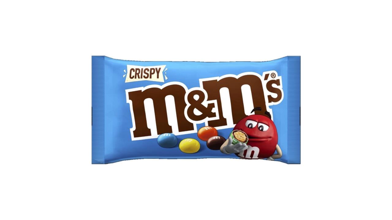Snoep M&M Crispy doos 24 stuks