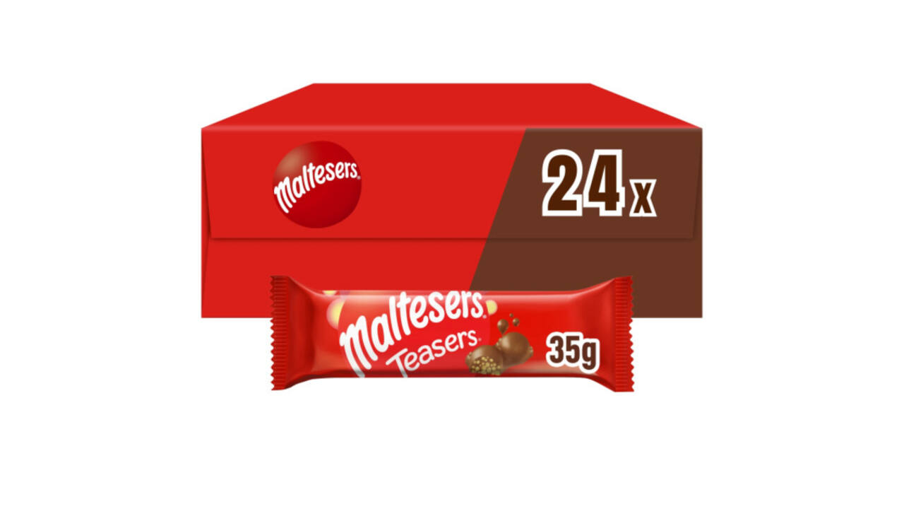Chocolade Maltesers teaser reep doos 24 stuks