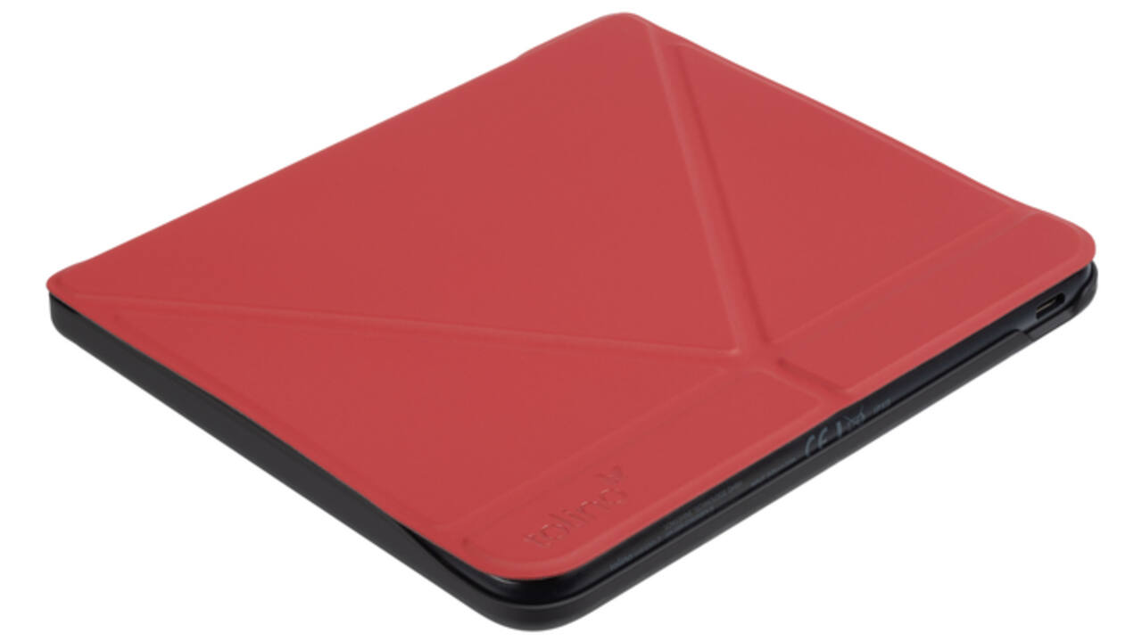 E-reader beschermhoes Tolino Vision 7 Origami rood