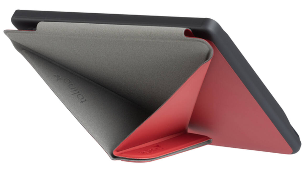 E-reader beschermhoes Tolino Vision 7 Origami rood