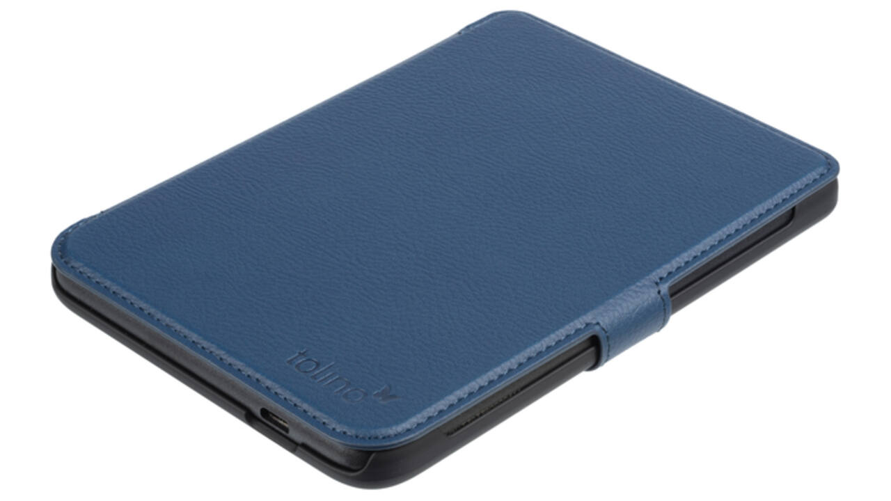 E-reader beschermhoes Tolino Shine slimfit ess. blauw