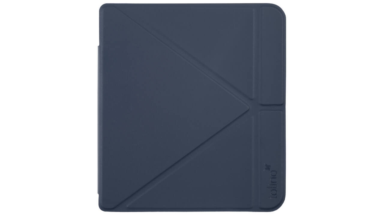 E-reader beschermhoes Tolino Vision 7 Origami blauw