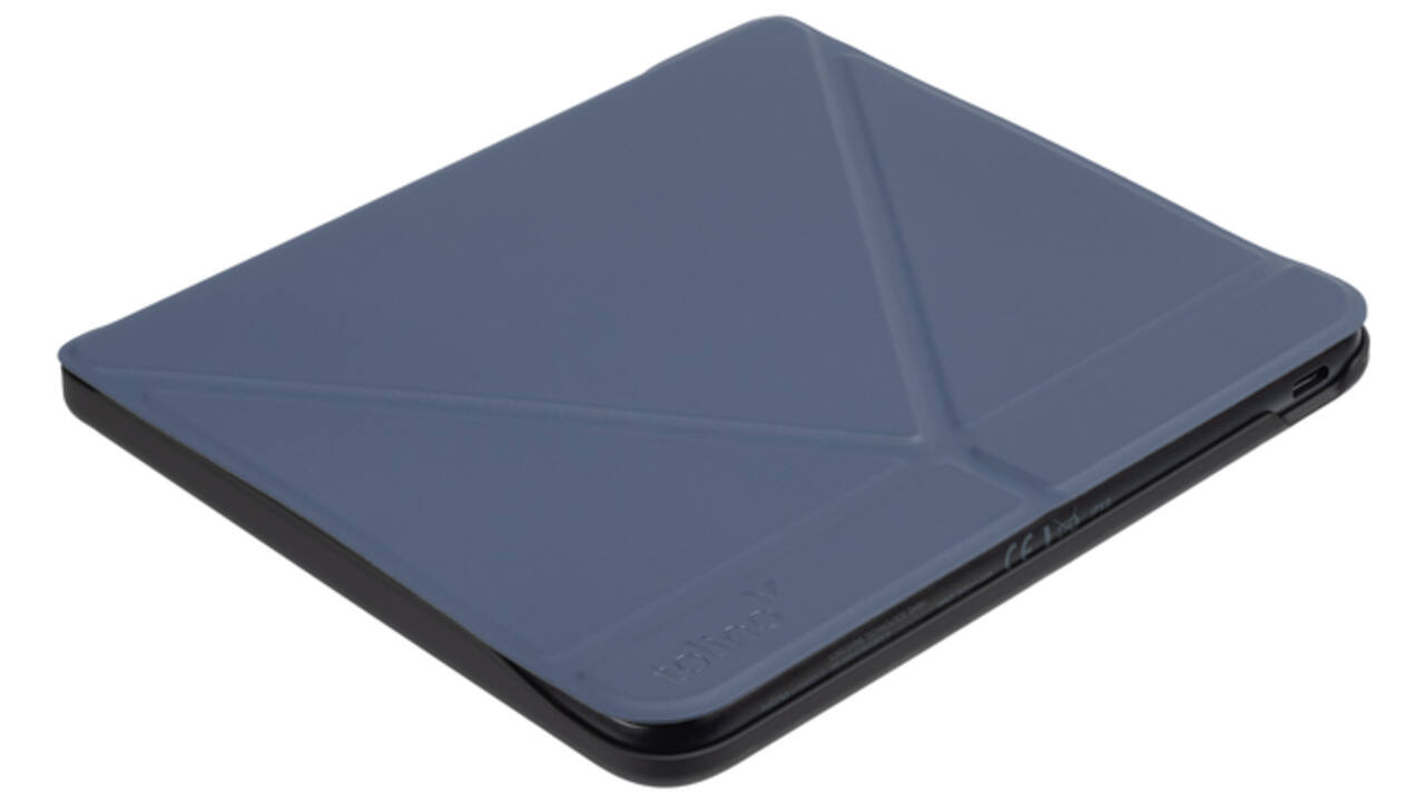 E-reader beschermhoes Tolino Vision 7 Origami blauw