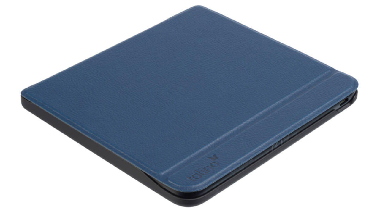 E-reader beschermhoes Tolino Vision 7 slimfit ess. blauw