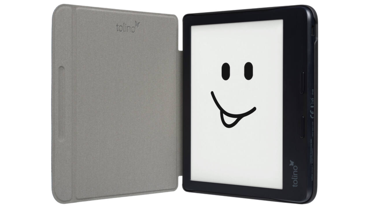 E-reader beschermhoes Tolino Vision 7 slimfit ess. blauw