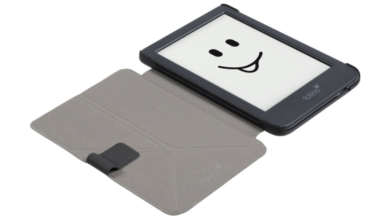 E-reader beschermhoes Tolino Shine Origami zwart