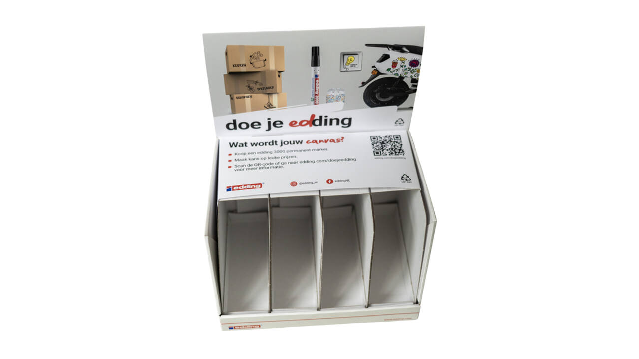 Permanent marker edding 3000 Doe je Canvas display