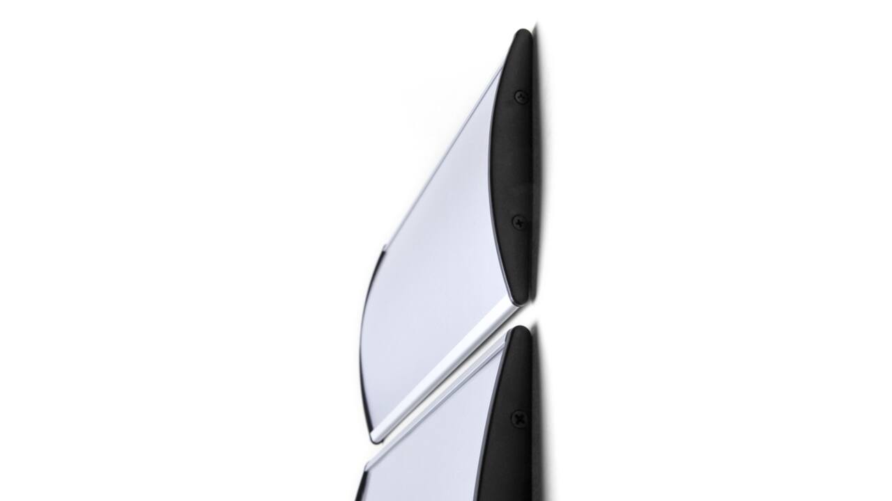 Informatiebord Office Curved A5 zilver