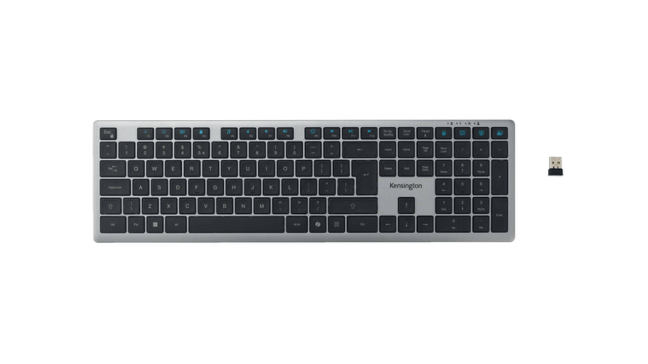 Toetsenbord Kensington EQ KB535 oplaadbaar QWERTY grijs