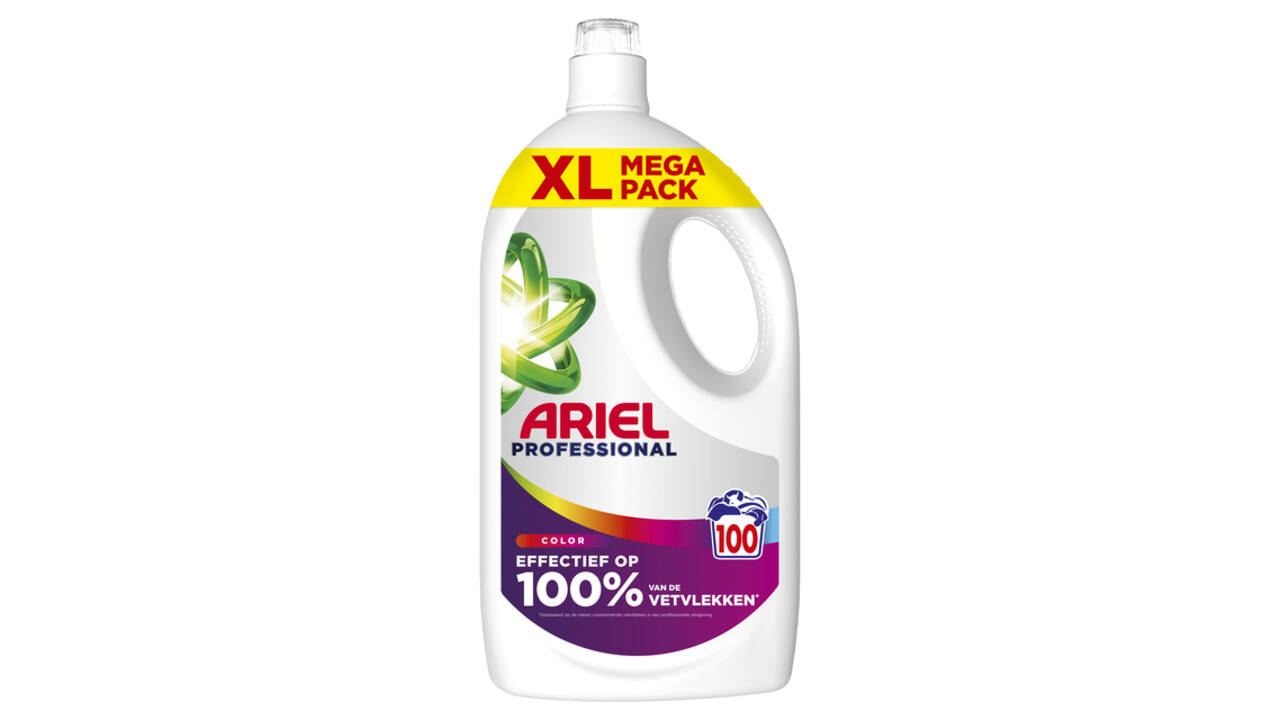Wasmiddel Ariel Professional Color XL vloeibaar 4.5 liter
