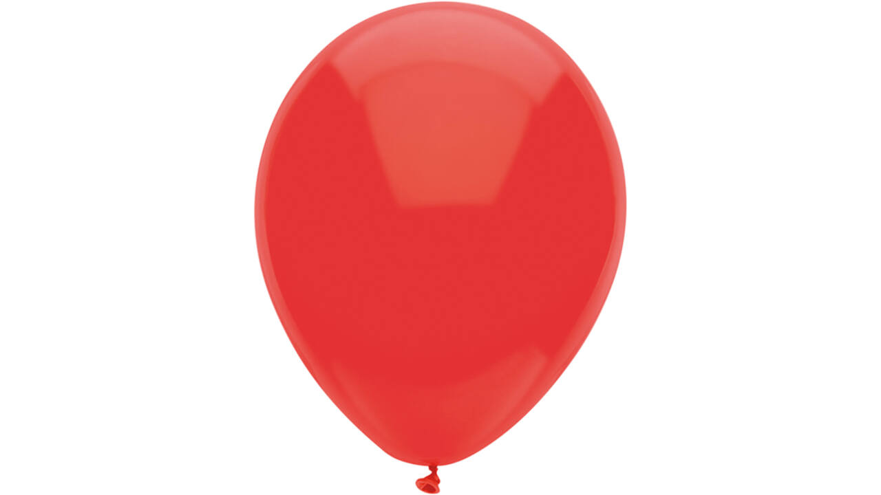 Ballonnen uni rood Ø30cm