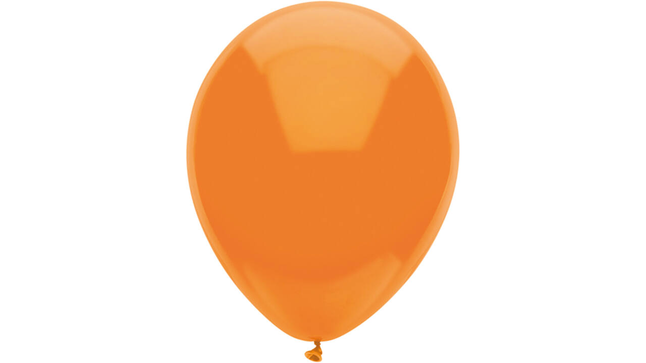 Ballonnen uni oranje Ø30cm