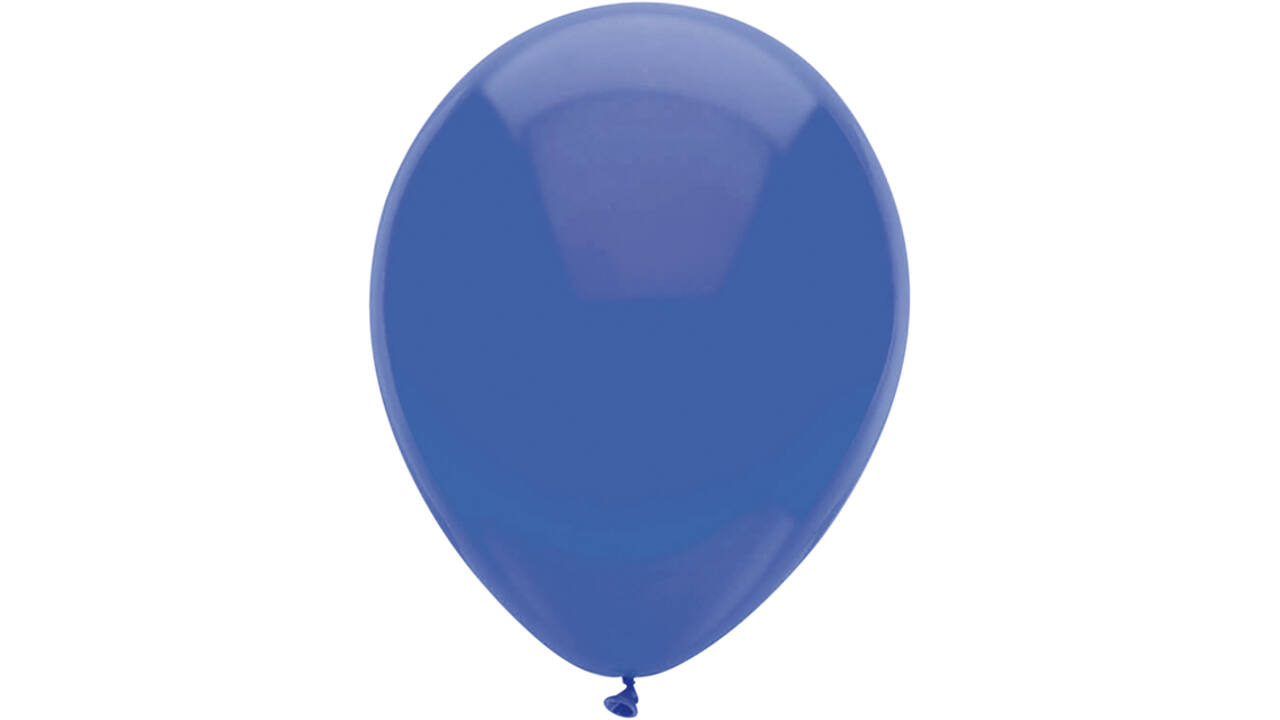 Ballonnen uni marine blauw Ø30cm