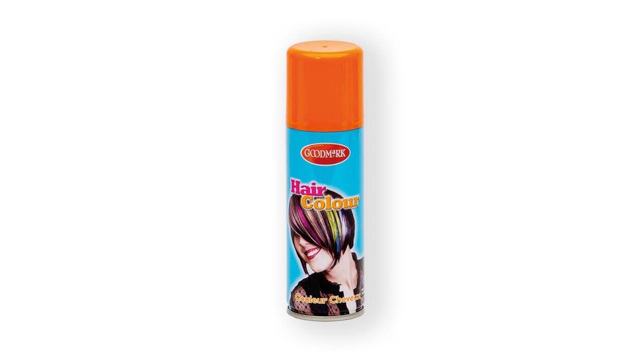 Haarkleurspray oranje 125ml