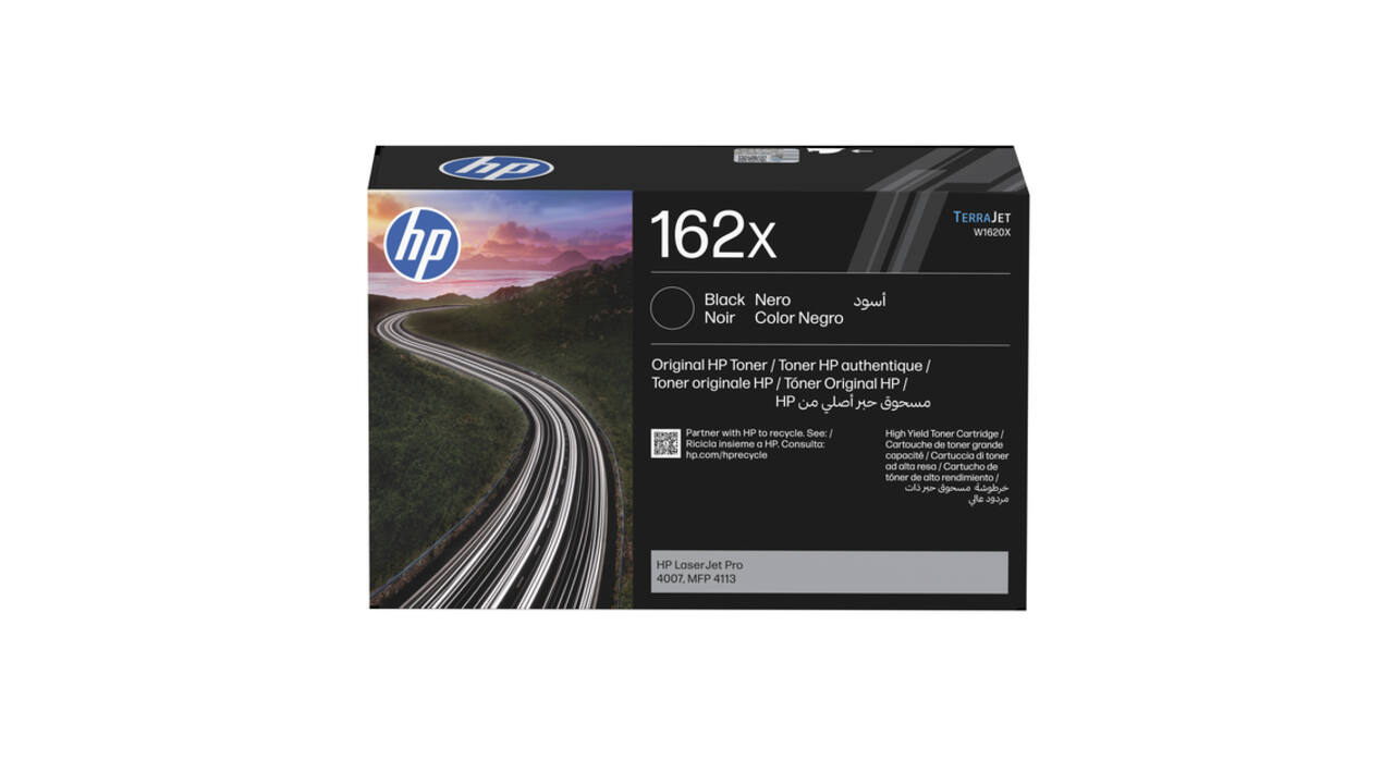 Tonercartridge HP W1620X 162X zwart
