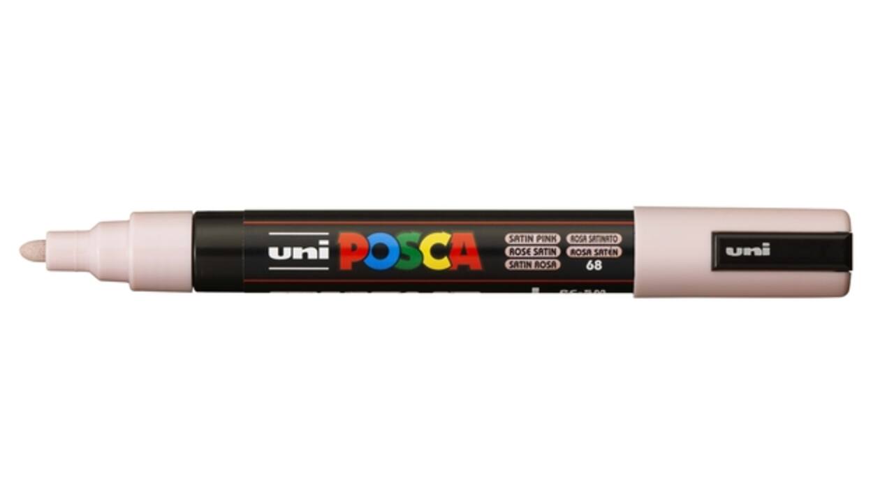 Paintmarker Uni POSCA PC5M medium portret kleuren set à 8 stuks