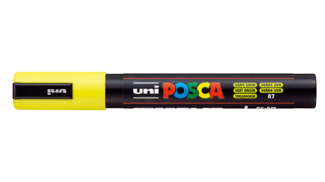 Paintmarker Uni POSCA PC5M medium druivengroen