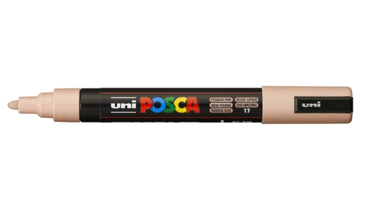 Paintmarker Uni POSCA PC5M medium portret kleuren set à 8 stuks
