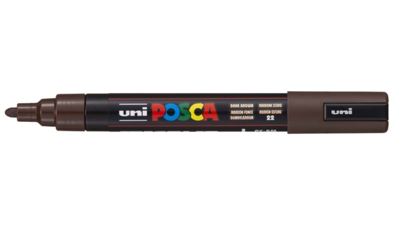 Paintmarker Uni POSCA PC5M medium portret kleuren set à 8 stuks