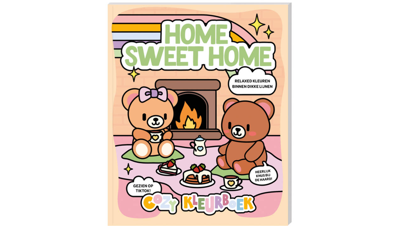 Kleurboek Cozy Home sweet home