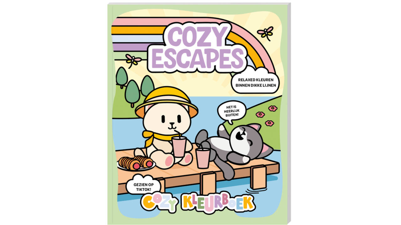 Kleurboek Cozy Escapes