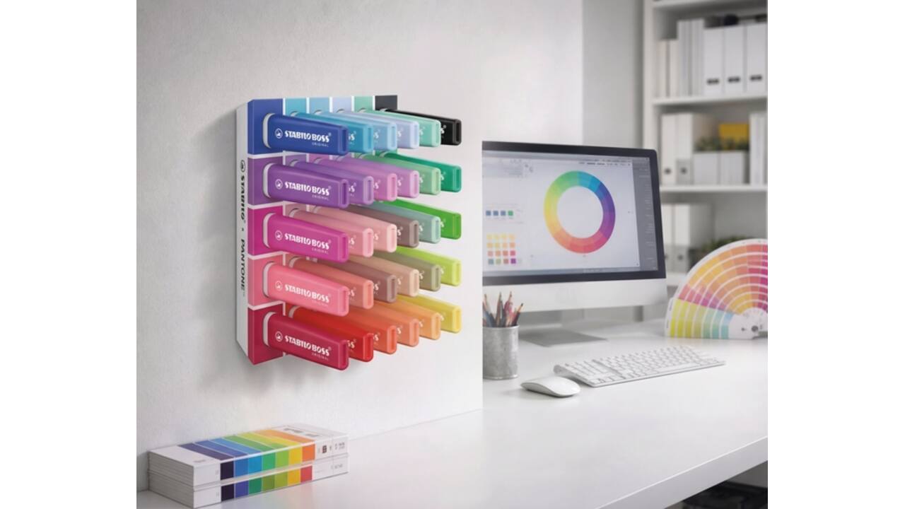 Markeerstift STABILO BOSS  -  Pantone assorti 30 stuks