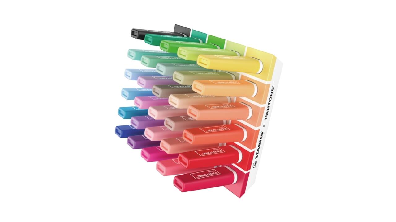 Markeerstift STABILO BOSS  -  Pantone assorti 30 stuks
