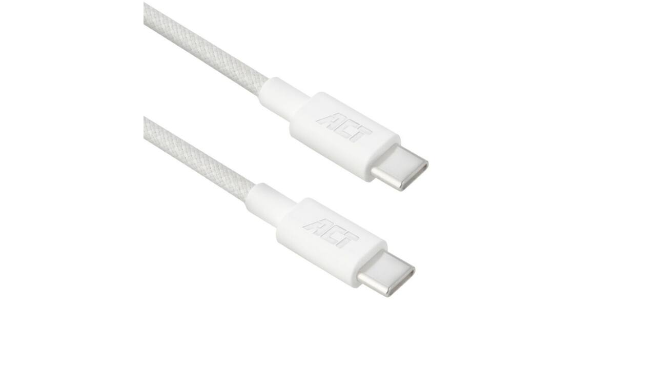 Kabel ACT 2.0 USB-C 240W 1 meter wit