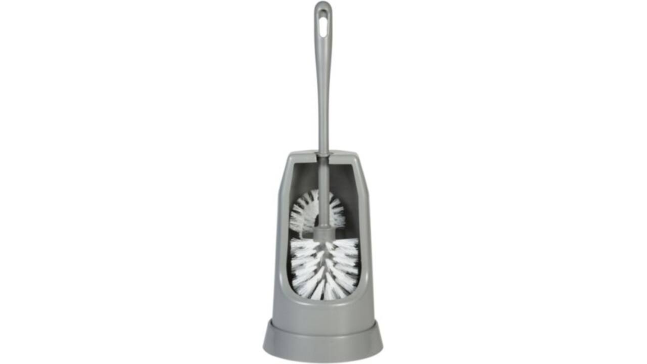Toiletborstelhouder Vikan Classic medium 400mm grijs