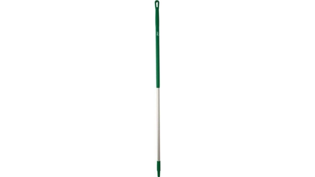 Steel Vikan Hygiene ergonomisch 150cm 31mm aluminium groen