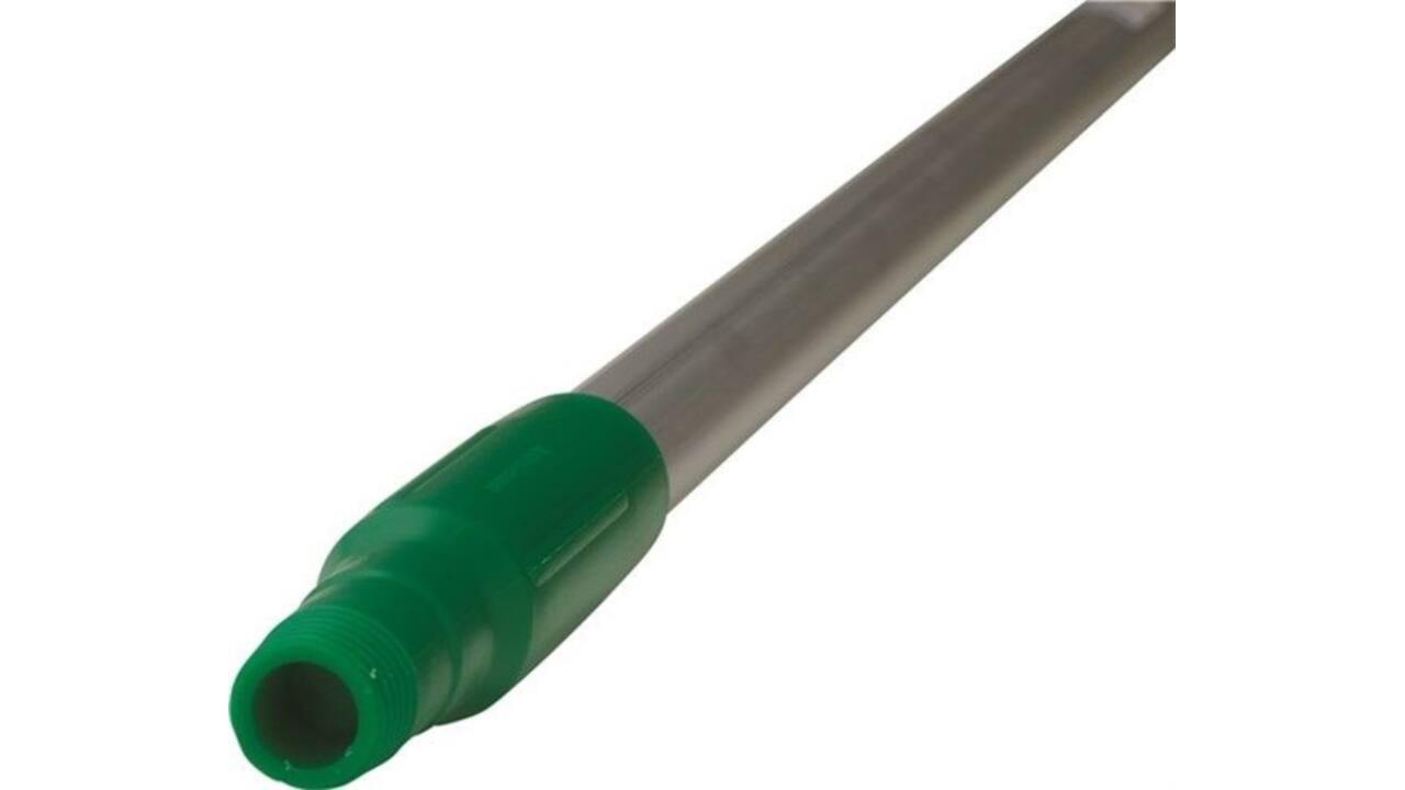 Steel Vikan Hygiene ergonomisch 150cm 31mm aluminium groen