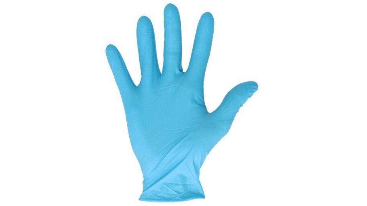 Handschoen CMT M soft nitril blauw 100 stuks