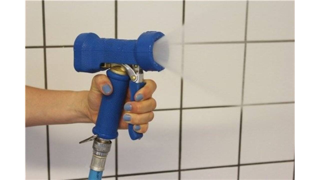 Waterpistool Vikan Heavy Duty Max. 24 Bar 95°C Blauw