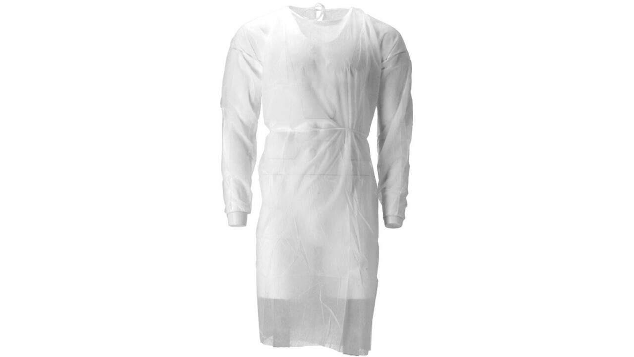 Isolatieschort CMT PP non woven 120x140cm wit