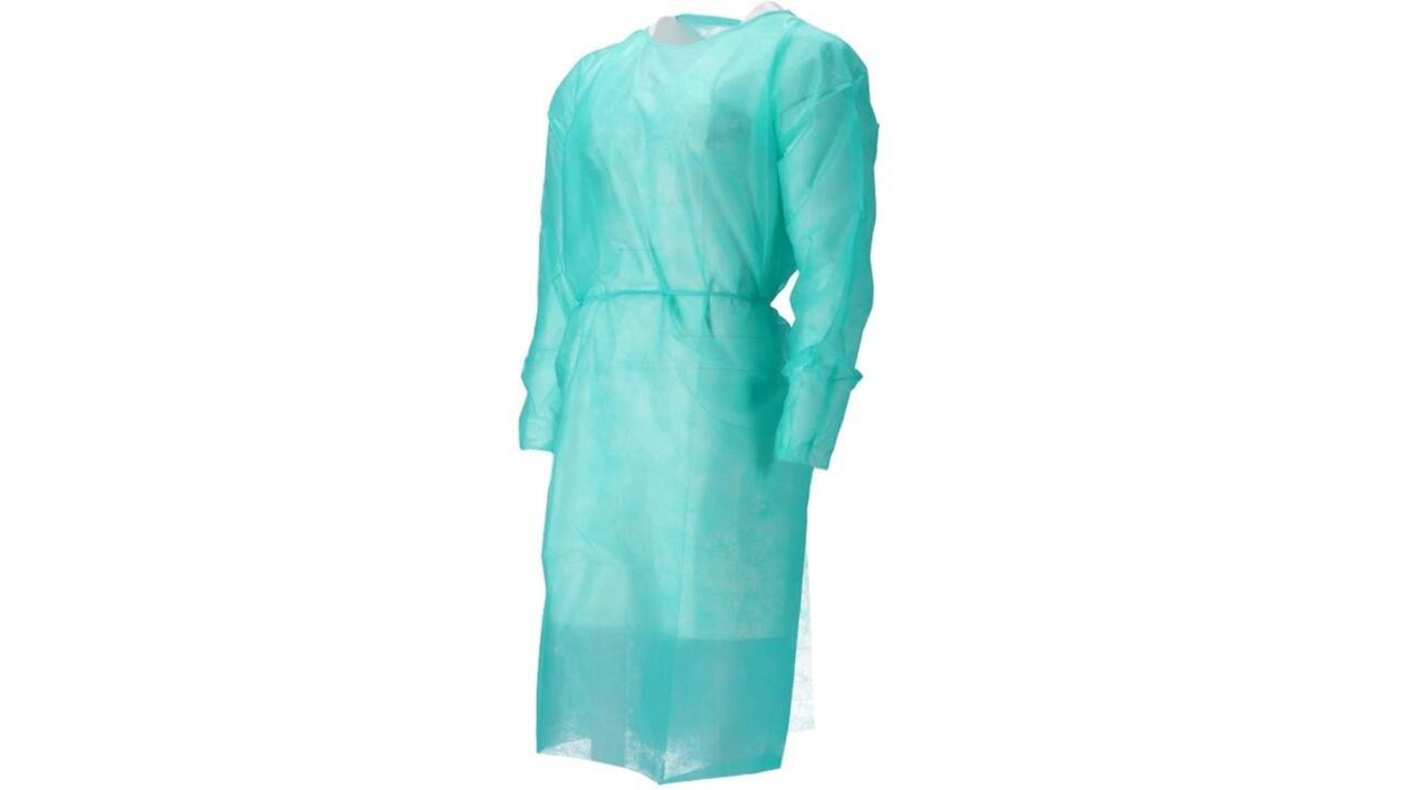 Isolatieschort CMT PP non woven 120x140cm groen