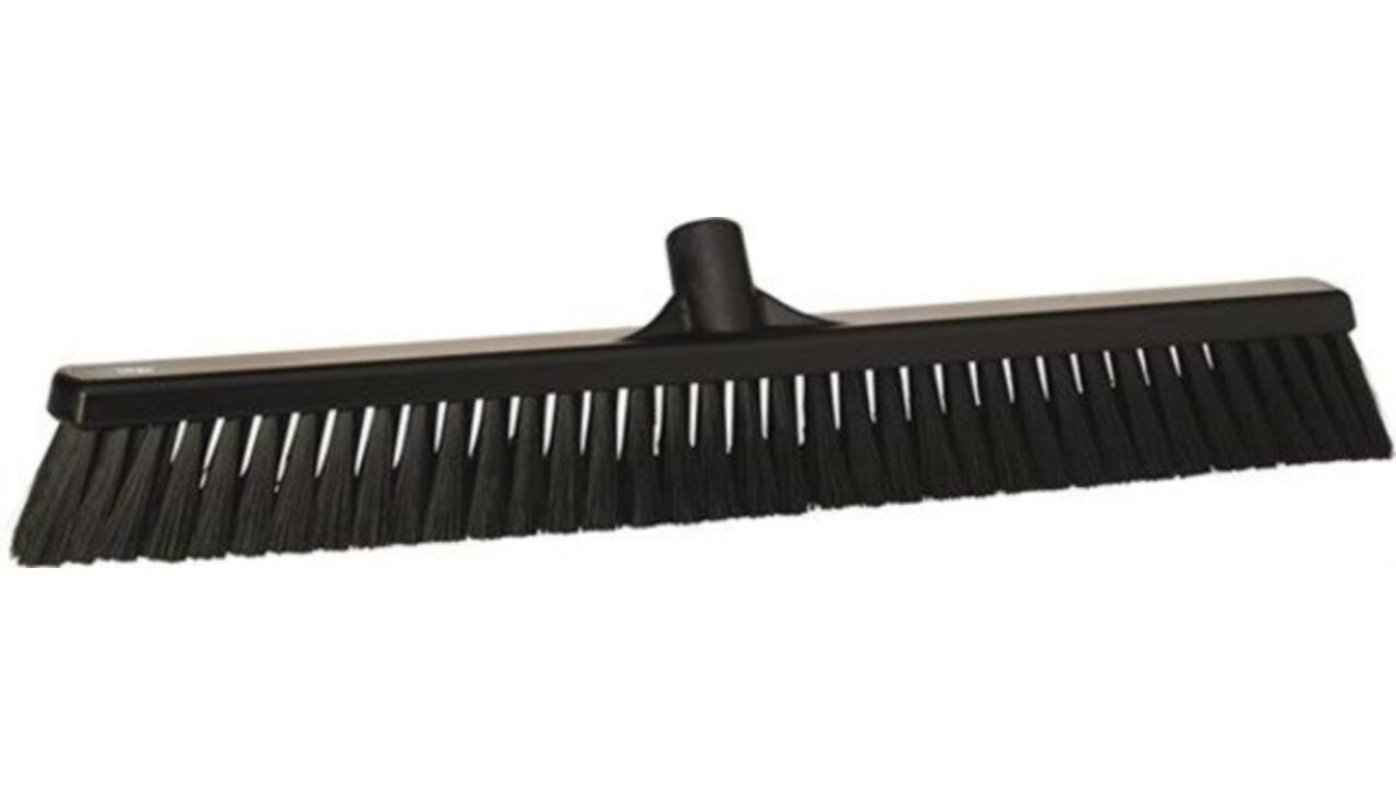 Veger Vikan Hygiene zachte vezel 610mm zwart
