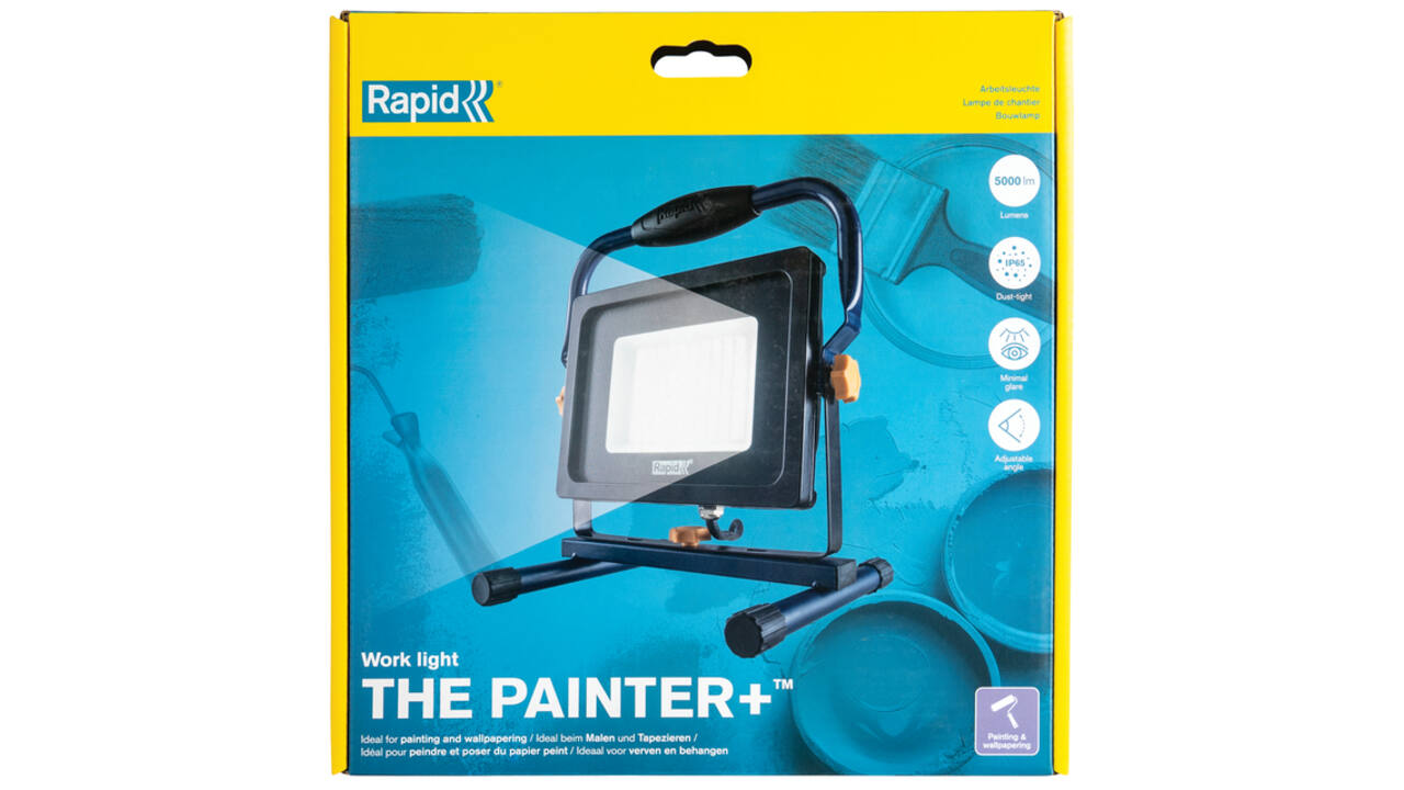 Werklamp Rapid The Painter+ met snoer