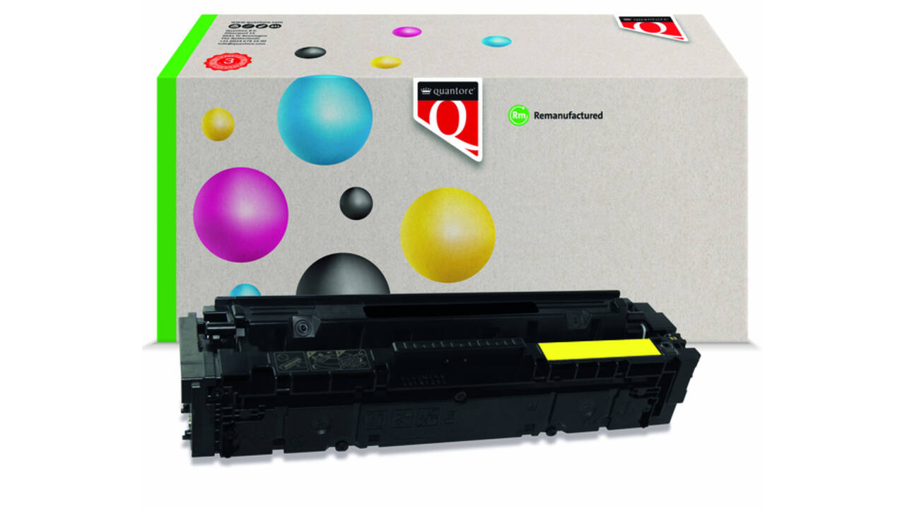 Tonercartridge  alternatief tbv Quantore HP W2412A geel
