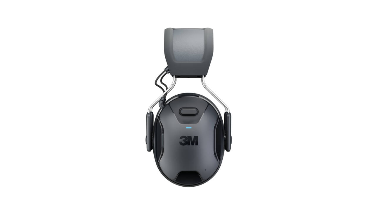Oorkap 3M WorkTunes Connect en Solar Bluetooth 33dB zwart